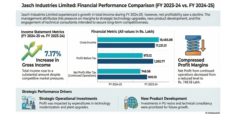 To Analyse Finanacial Performance Of Jasach